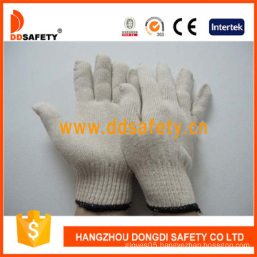 White Natural Cotton/Polyester Working Gloves (DCK410)